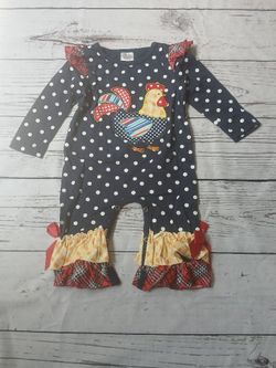 Baby Girl Hen/Chicken Outfit (6-12M)