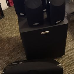 Polk Audio TL 1600 Surround Sound Home Theater Audio System