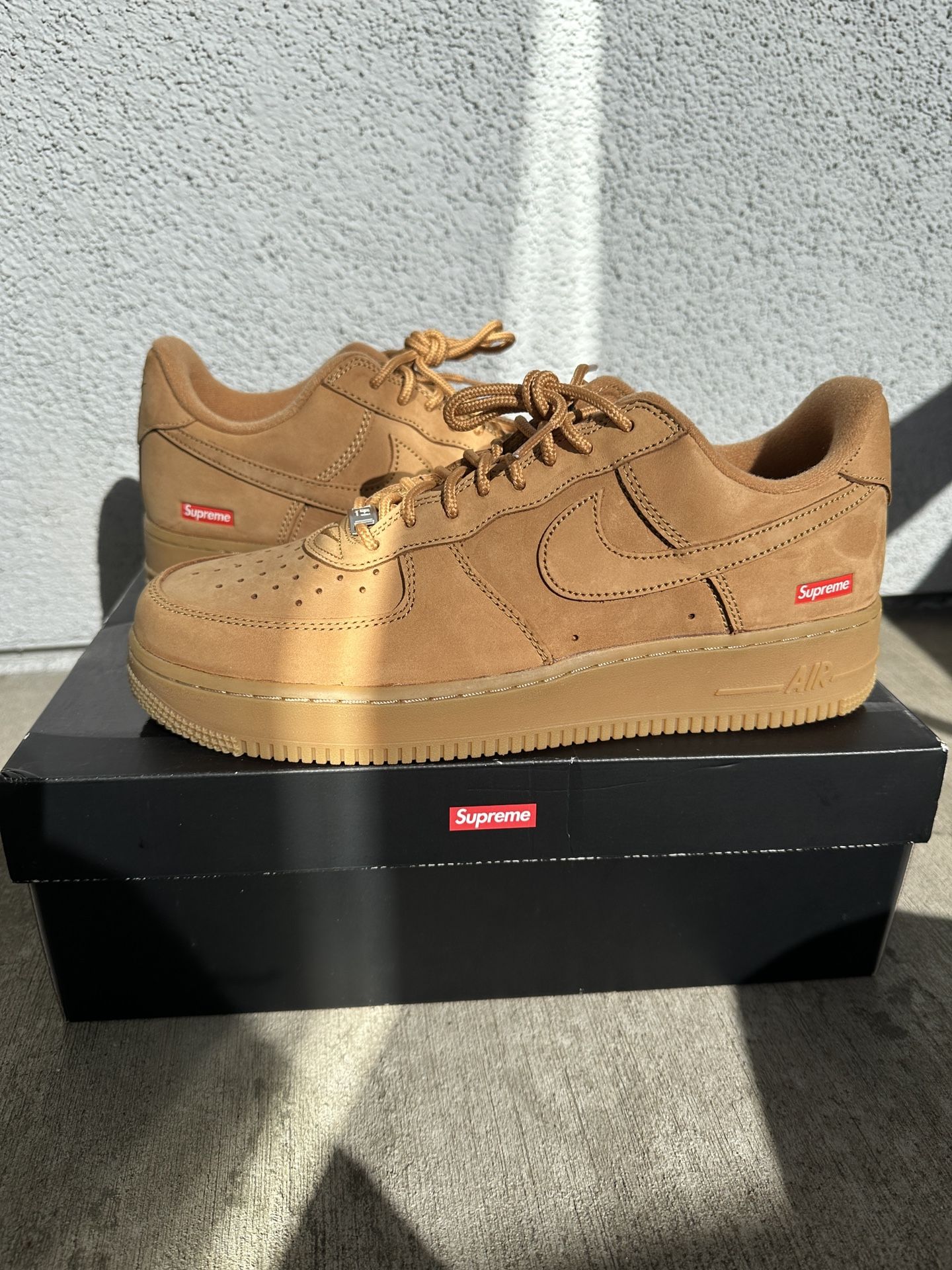 Nike Air Force 1 Supreme Wheat Men’s 9.5