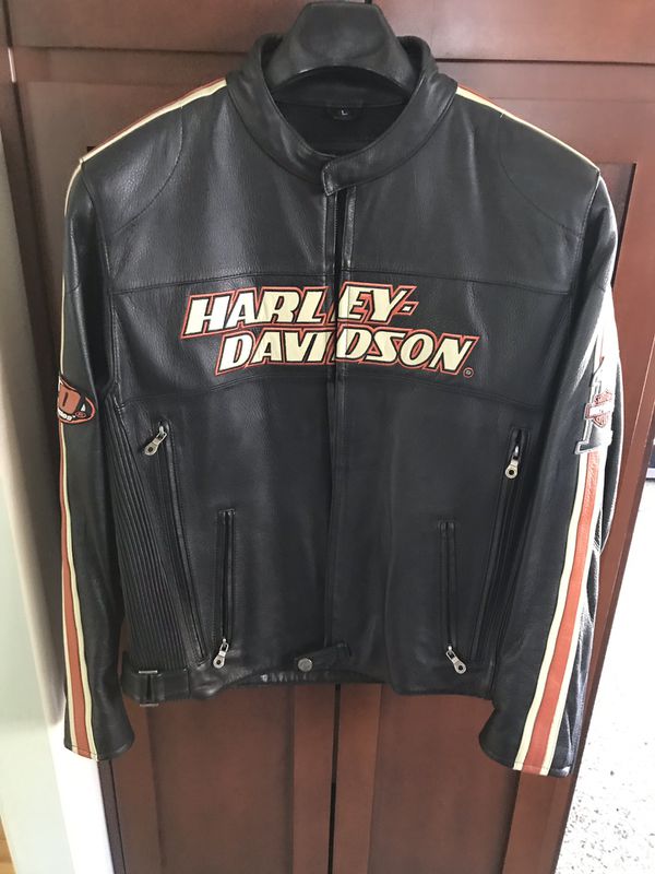 Harley Davidson Men’s Leather Jacket (Large) for Sale in Downey, CA ...