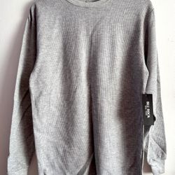 Gray Thermal Shirt, Large 