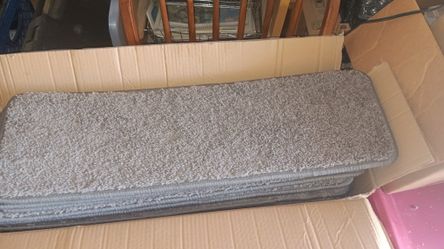 Grey Stair Floor Mats