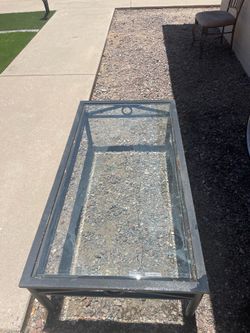 Mesa de vidrio!