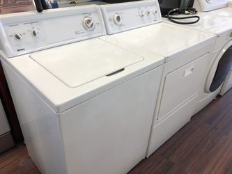 Kenmore washer and dryer electric