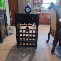 Napa 20 Bottle Wine Holder Tower  Liveng Wood Medid38"/..23