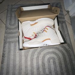 Jordan 12 Retro - Chinese New Year Light Orewood Brown - 8.5 Size