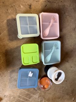 Assorted Bento Boxes and Lunch Containers