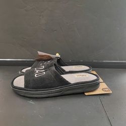 Black Slip-on Dearfoams Size-S(7-8)L(9-10)