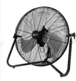 Commercial Electric 20 in. 3-Speed High Velocity Floor Fan 2 for $80
