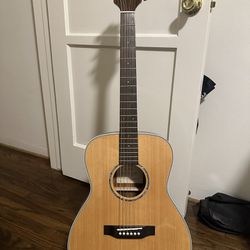 Acoustic Guitar and Case 