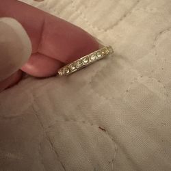 Woman’s Ring Not Silver Not Stainless Steel 