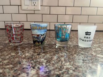 🌉 San Francisco Souvenir Shot Glasses 🌁