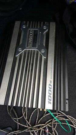 1000 watt car amp!!!!!