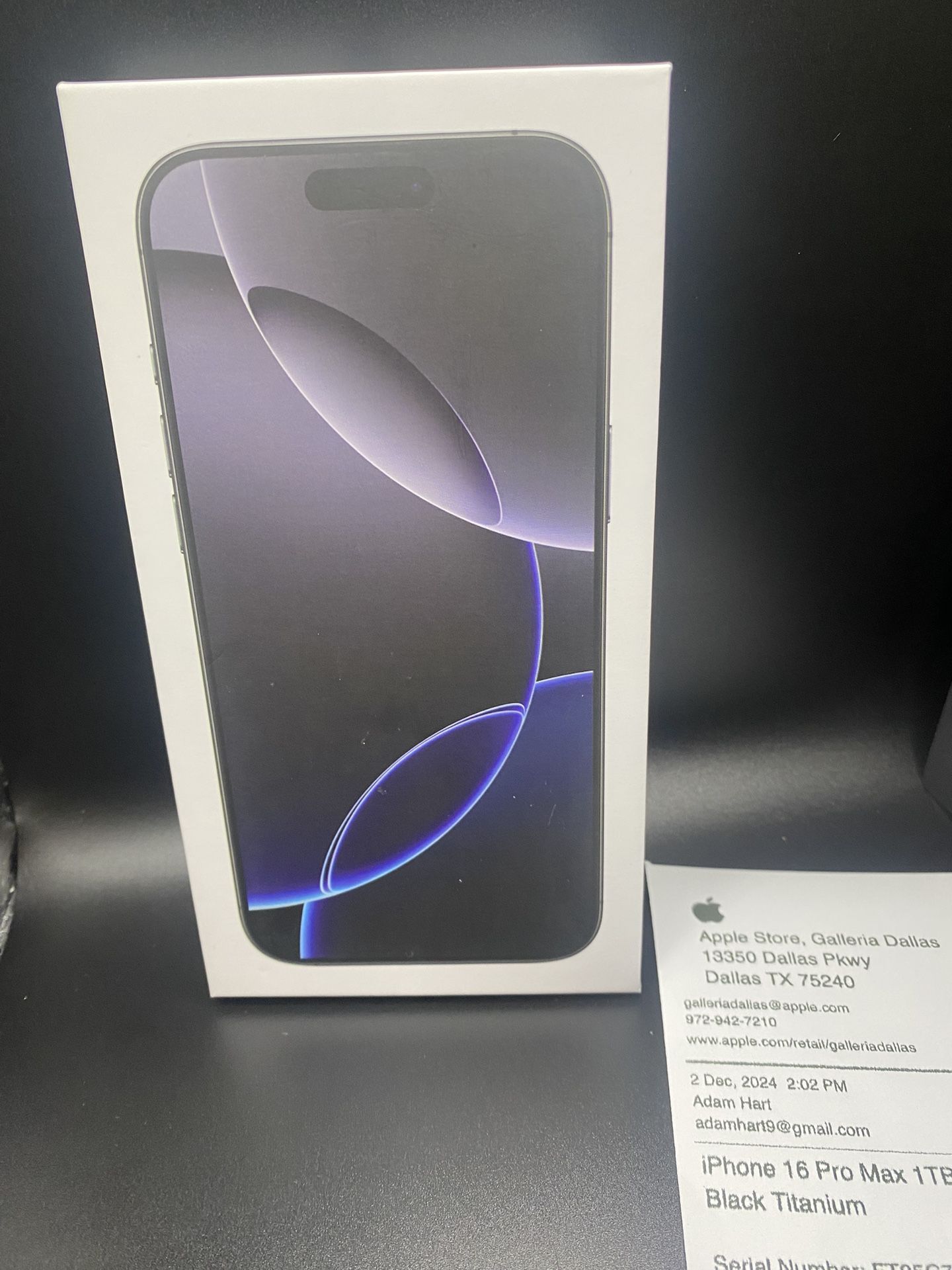 Sealed iPhone 16 Pro Max 1TB