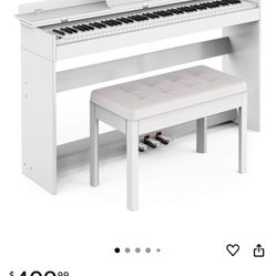 88-key Semi-weighted Digital Piano With Bench 