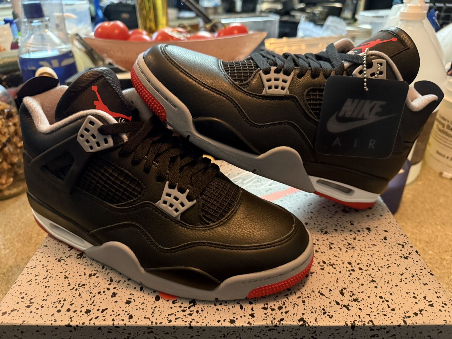 Air Jordan 4 Bred Reimagined 9.5