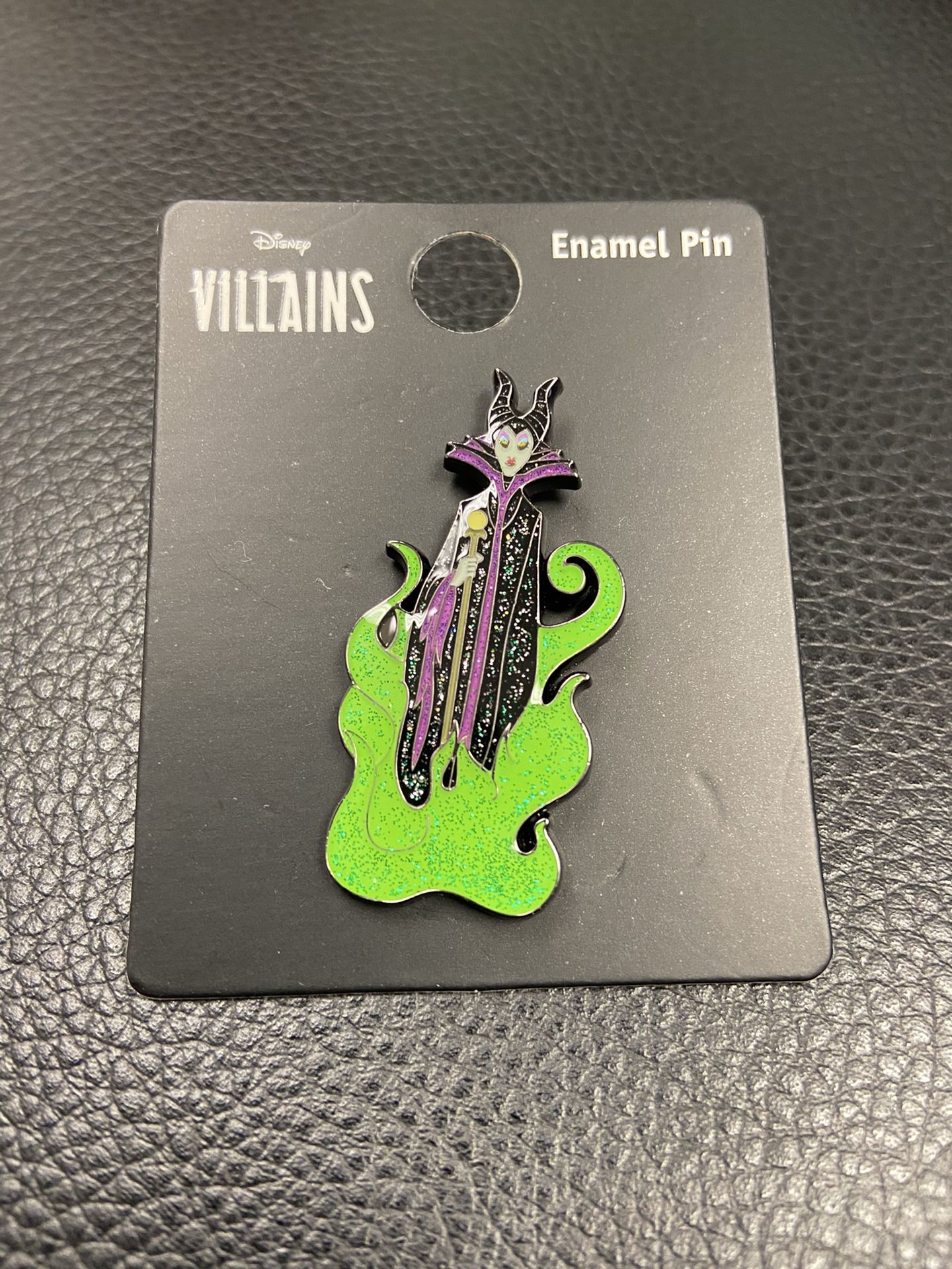 Maleficent Green Flames Enamel Pin - Disney Pin - Loungefly