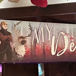 Frozen Canva Wall Decoration 