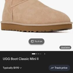 Women's Size 7  Uggs Worn Just A Couple Times