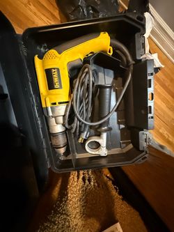 DeWalt Corded Electric Drill with Case