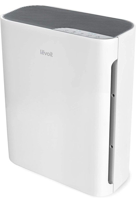 LEVOIT Air Purifier for Home Large Room, H13 True HEPA Filter Cleaner for Allergies and Pets, Vital 100, 1-Pack, White & HEPA Air Purifier for Home, S