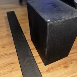 Samsung Soundbar + Wireless Subwoofer