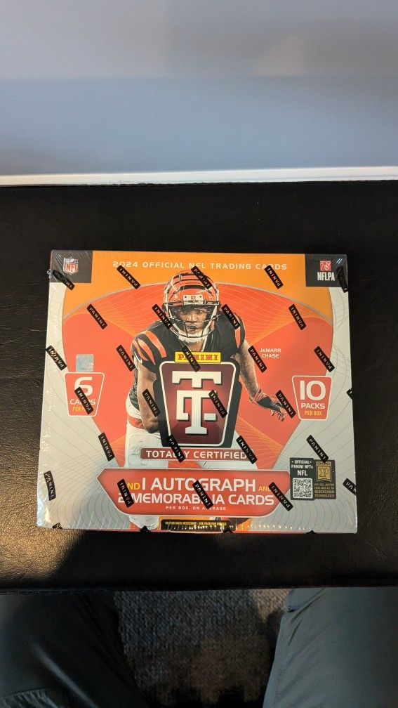 2024 NFL Panini Totally Certified Football Hobby Premium Box Sealed