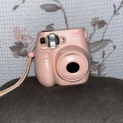 Pink Instax Mini Polaroid Camera 