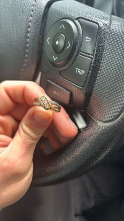 Infinity engagement ring Silver