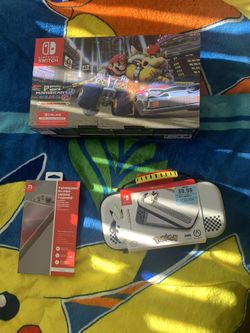 Nintendo Switch Mario Kart 8 Deluxe  (new In Box W Accessories & Recipt ) 