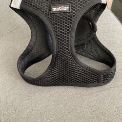 (Matilor) Dog Black Harness Vest Size M