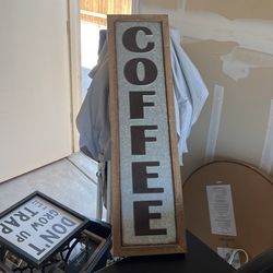 Coffee Bar Sign