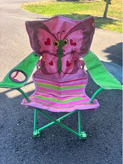 Little girl camp chair