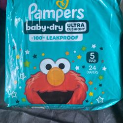 pampers size 5 