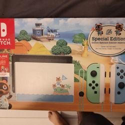 Nintendo Switch Animal Crossing Limited Edition 