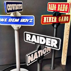 New NFL Team Signs I Make