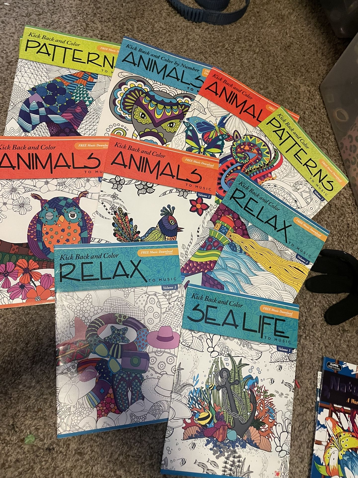 Kick Back And Relax Coloring Books 