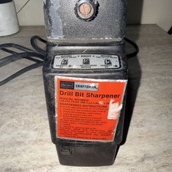 Craftsman Drill Bit Sharpener
