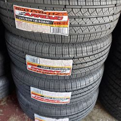 245/60R18 set de llantas nuevas marca Arroyo con 50.000 mil millas de garantía