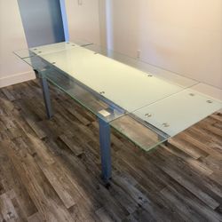 Glass Dining Table For 8