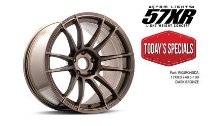 Rays Gram Lights 57XR 17x9+40 5x100