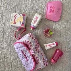 American Girl Bitty Baby Wipe Set & Other 