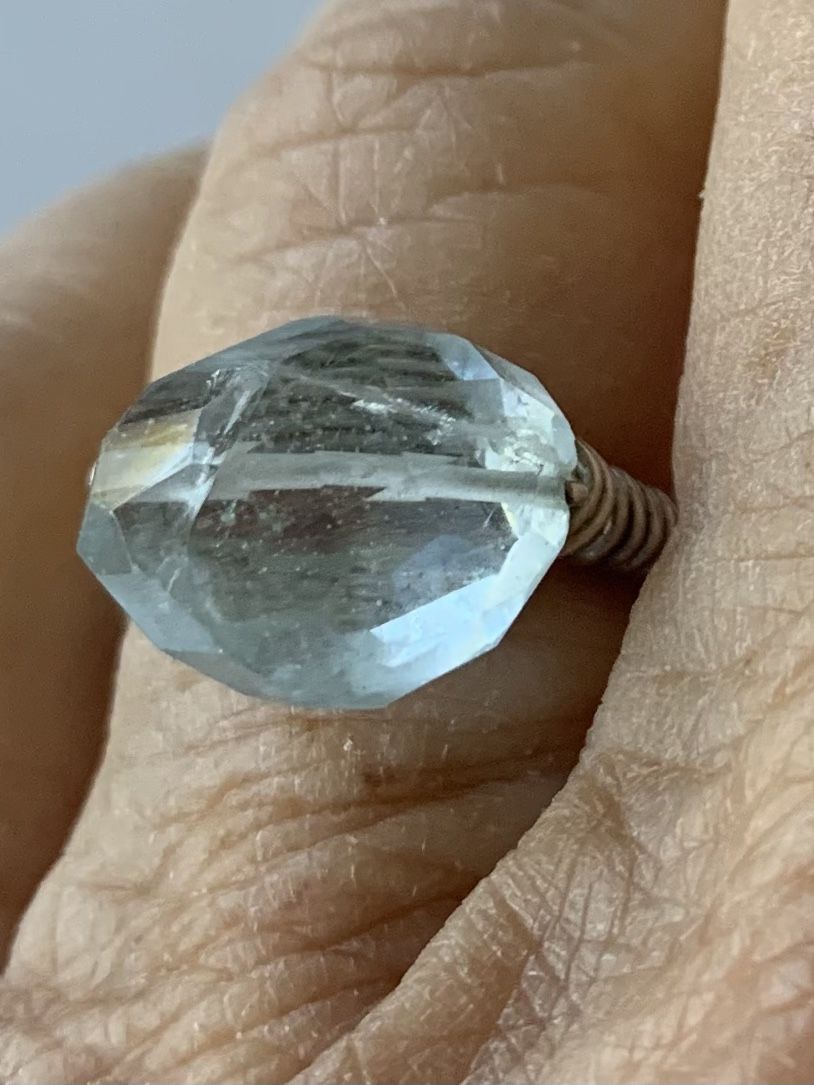 Aquamarine Ring Size 6