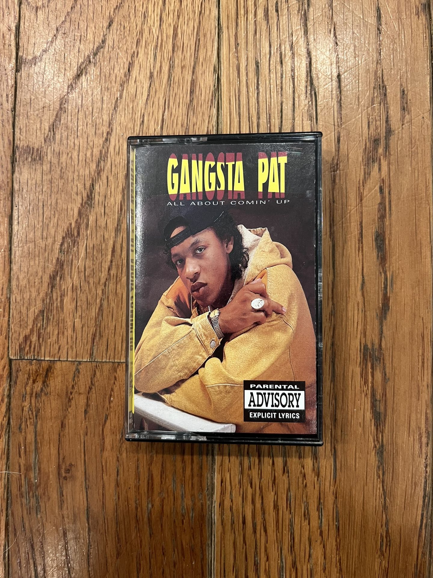 Gangsta Pat "All About Comin' Up" Classic Southern Hardcore Gangsta Rap Cassette