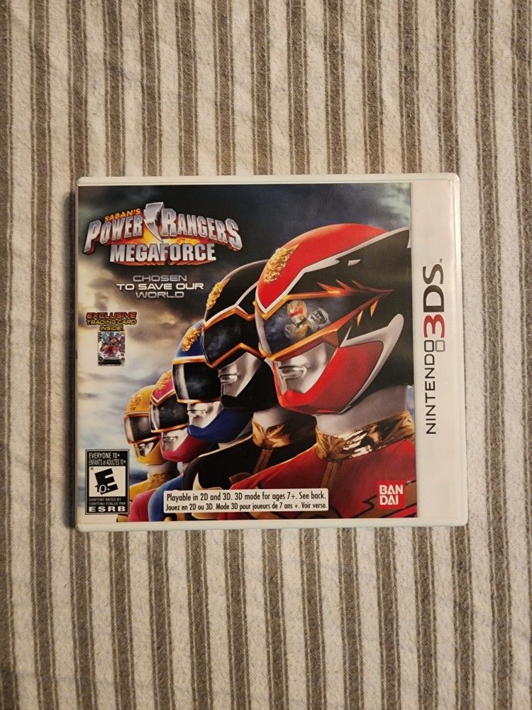Power Rangers Megaforce 3DS 