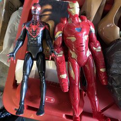 Spider-Man And Iron Man Toys