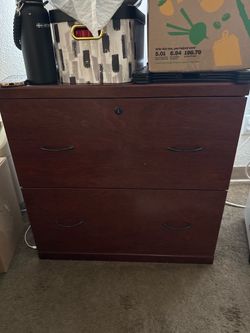 Filing cabinet/ side table