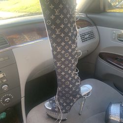 SIZE 9 Custom Denim Louis Vuitton Heels  KARO SHOES