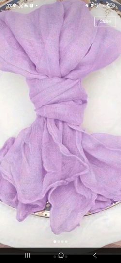50 pack liliac cheesecloth napkins (firm price)