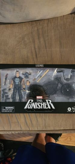 Marvel Legends Deluxe Punisher With Motorcycle